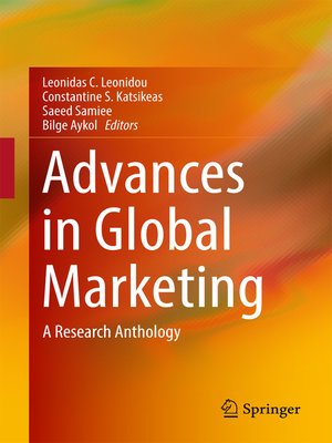 cover image of Advances in Global Marketing